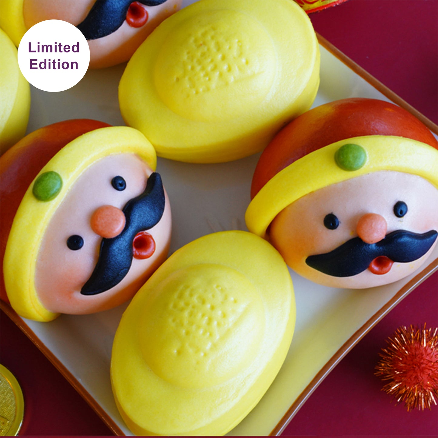 God of Wealth Bao Set (with Maltose Caramel)