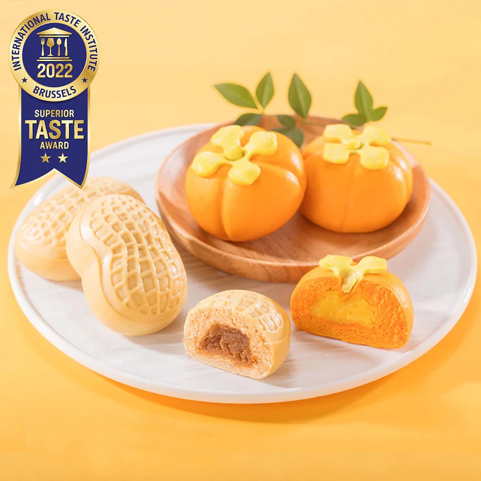 Fortune Fusion Bao Set (3-Custard, 3-Peanut Paste) - Bao Babies
