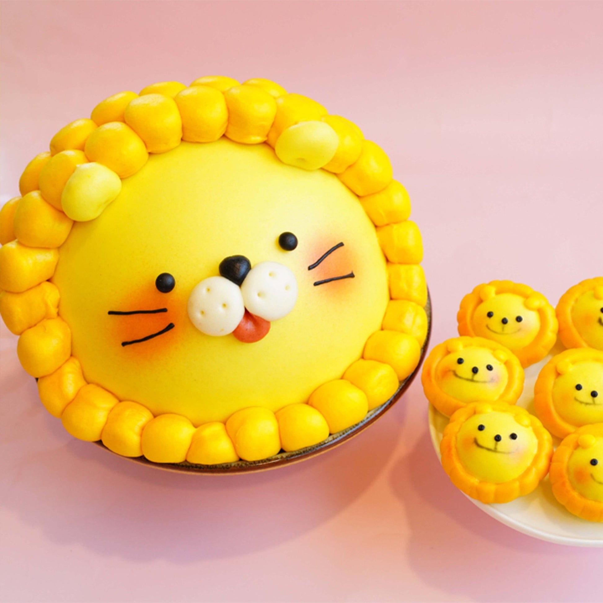 Lion Family Bao Set (with Red Bean Paste) - Bao Babies