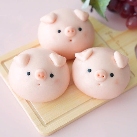 Pinky Pig Bao (with Caramel) - Bao Babies
